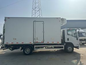 Japón ISUZU NPR 205hp/190hp Camiones refrigerados Placa de color de fibra de vidrio Refrigerador Van Truck con refrigerador Thermo King - Product Image 4