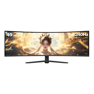 Moniteur de jeu PC incurvé <span class=keywords><strong>ultra</strong></span> large de 49 pouces 240Hz 5K PBP HDR haute résolution pour un transport rapide sur ordinateur de bureau - Product Image 1