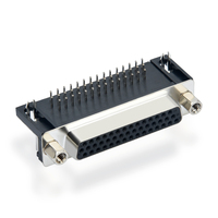 Adaptador de Panel Tipo Punch Needle D Sub HDR de 15 Pines y 45 Pines, Conector Industrial Macho-Hembra de Alta Densidad, Resistente al Agua y Duradero