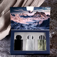 Kit de Fabrication de Parfum pour Homme – Mini-Ensemble Importé – Eau de Parfum Boisé Terreux – Parfum Agrumes Boisés – Format Voyage – Vaporisateur Longue Durée – 3 Pièces