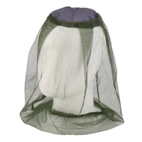 Precio barato al por mayor Mosquito abeja insecto malla cabeza cara Protector pesca caza red sombrero máscara gorras