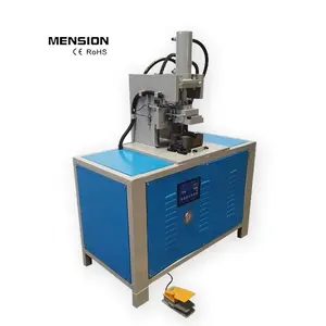 famous brand hydraulic pipe cutting machine tube punching machine notching equipment for steel material guardrail making