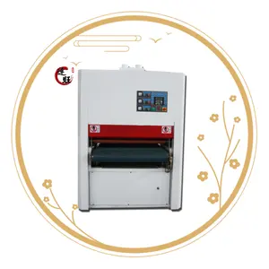 RP 1000 Woodworking Plywood Solid Wood Flooring Precise Calibrating Grinding Sander Wide Belt Sanding Machine