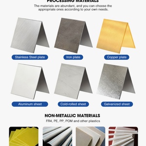 XBM Factory's CNC Lathe Bending Stamping Parts 304 Zinc <b>Iron</b> Aluminum Sheet Metal Chassis Shell Fabrication Custom Thickness - Product Image 6