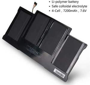 Batterie d'ordinateur portable pour <span class=keywords><strong>Apple</strong></span> <span class=keywords><strong>MacBook</strong></span> Air A1405 A1496 A1377 A1369 (<span class=keywords><strong>2010</strong></span> Mi-2011) A1466 (2012) A1496 (2013) MC503 MC504 (7.6V 50wh) - Product Image 4