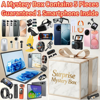 Caja Misteriosa de Regalo con Smartphone Garantizado, Electrónica Tecnológica 3C, Smartphone para Juegos, Caja Misteriosa 100% Sorpresa