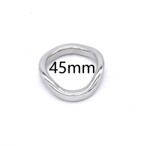 Anillos Metálicos para Pene FRRK, Arnés Curvo para Pene, Cinturón de Castidad Masculino, Dispositivo para Retrasar la Eyaculación, Juguetes Sexuales de Acero para Hombres Adultos - Product Image 4