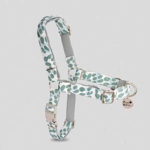 Arnés de Algodón para Perro, Talla L, Lujoso, Moderno, Transpirable, con Estampado Exclusivo, Antitirones, Sólido, Accesorio de Moda para Mascotas, OEM ODM - Product Image 1