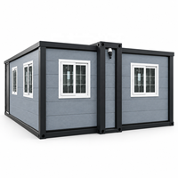 Maison préfabriquée en conteneur de 20 pieds pour le logement du personnel des camps miniers, l'hébergement des travailleurs et les dortoirs temporaires