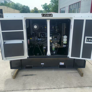 Générateur diesel ultra silencieux 15 kVA 12 kW triphasé refroidi par eau avec alternateur sans balais 100 % cuivre pour alimentation <span class=keywords><strong>de</strong></span> secours commerciale - Product Image 1