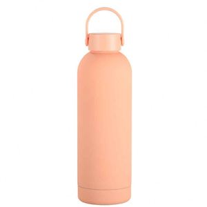 Stainless Steel Vacuum Tumbler With Handle Minimalist Design Travel Bottle Double Wall Insulated 24 Hour Thermal Performance - Product Image 4