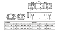 GSB205R Fabrikpreis GALOCE Viehwaage Scherkraft-Wägezelle 500kg 1T 2T 3Tonnen