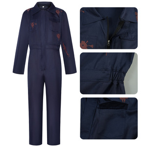 Costume d'Halloween <span class=keywords><strong>Michael</strong></span> <span class=keywords><strong>Myers</strong></span> pour homme adulte, combinaison avec couteau et masque, tenue sanglante de personnage de film d'horreur - Product Image 6