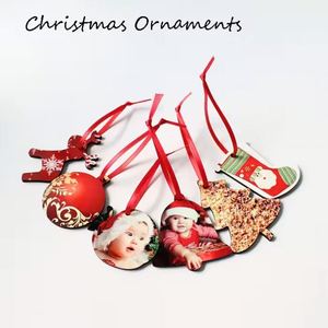 <b>Wooden</b> Mdf Decoration Supplies Sublimation <b>Christmas</b> <b>Tree</b> Ornaments - Product Image 4