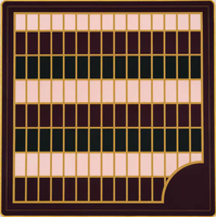 Tapis de mahjong imprimé à motifs multiples, tapis de table antidérapant en tissu pour le jeu de mahjong américain
