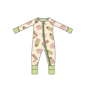 ملابس أطفال جاهزة للشحن من ماركة زينغباي، صندوق مفاجآت بتصميم غربي وأكمام طويلة مصنوعة من ألياف الخيزران - Product Image 3