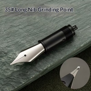 Punta de Metal Pulido Estándar Europeo de 1MM para Caligrafía, Punta Larga de 35x9MM para Pluma <span class=keywords><strong>Estilográfica</strong></span> - Product Image 2