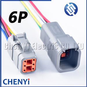 Deutsch DTM serie <span class=keywords><strong>2</strong></span> <span class=keywords><strong>3</strong></span> 4 6 8 12 Pin cavo sigillato per autoveicoli spina DTM06-2S DTM06-3S DTM06-4S DTM06-6S DTM06-8S DTM06-12S - Product Image 5