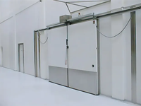 Portes de chambre froide de haute qualité, résistantes à la corrosion, à l'humidité et durables, adaptées aux entrepôts