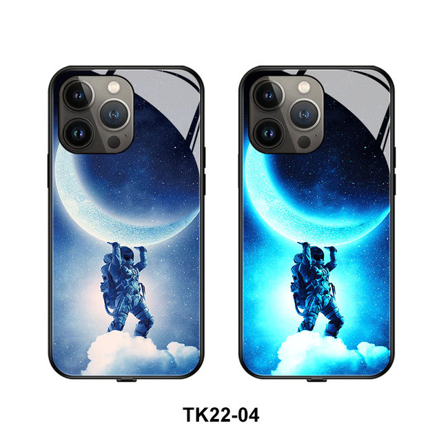 New Product Ideas 2024 Smart Phone Voice-activated Luminous Cover LED Light case for iphone Huawei Samsung Mobile Phone Cases
