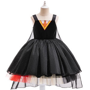 Disfraz de Cosplay de bruja pequeña para niños, disfraz de fiesta para niñas, vestido de fiesta para niñas para el rendimiento escolar - Product Image 1