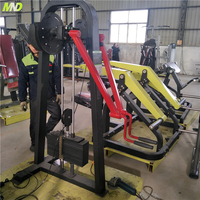Équipement de fitness international, échelle horizontale MND-F95, machine de musculation Powertec pour les pectoraux et les triceps, machine de musculation