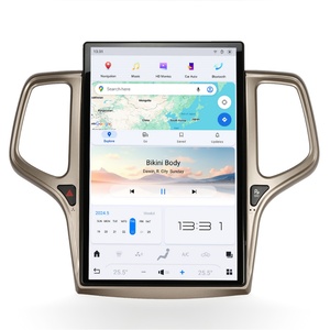 Écran vertical Tesla Android 13 Navihua pour Jeep Grand Cherokee 2014-2020, lecteur multimédia, GPS, autoradio, Carplay, autoradio - Product Image 1