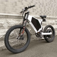 Nouveau design, vente en gros, Stealth Bomber à prix avantageux, vélo électrique tout-terrain/vélo de montagne 72v 8000, vélo électrique Enduro