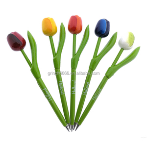 Penna <span class=keywords><strong>in</strong></span> <span class=keywords><strong>Legno</strong></span> a Forma di Tulipano, Artigianato Olandese, Intaglio a Mano, Penna <span class=keywords><strong>in</strong></span> <span class=keywords><strong>Legno</strong></span> Olandese, Regali Promozionali - Product Image 1