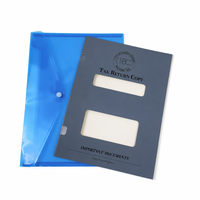 Carpeta de Presentación CPA Ligera con Diseño Impreso Personalizado, con Pestañas Laterales y Ventanas Dobles