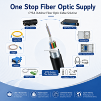 Câble à fibres optiques extérieur GYTA GYFTY 48 72 96 cœurs pour réseau ISP