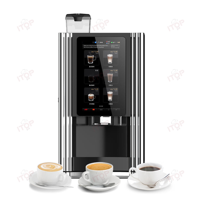 Fully Automatic Coffee Expresso Machine Touch Screen Iot Function