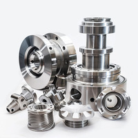 Pièces de machine de précision usinées CNC sur mesure en acier inoxydable et alliage d'aluminium, tolérance de haute précision 0,01-0,05 mm