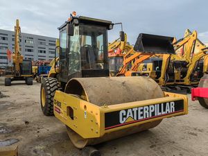 รถบดอัดสั่นสะเทือน CAT CS-683E มือสอง สภาพดี เหมาะสำหรับงานก่อสร้างทางหลวงและฐานราก - Product Image 3