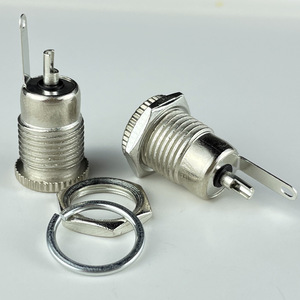 Enchufe DC099 ecológico, resistente al agua, con rosca, 5.5 * 2.1/2.5, enchufe hembra DC, 10A, alta corriente, enchufe de alimentación CC - Product Image 4