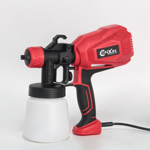 Electric Paint Spray Gun 1L Cup Universal Motor High Power Rechargeable Lithium Battery Automatic Spraying Tool - Product Image 2