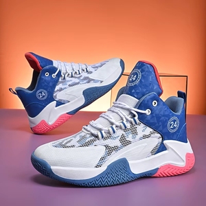 Chaussures de sport respirantes en maille tricotée pour homme, grande taille, collection automne 2025, avec semelle intermédiaire antidérapante, pour jeunes et adultes - Product Image 1