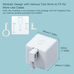 LangYeao Tuya Zigbee Smart Home Switch Fingerbot Bot Timer Control <span class=keywords><strong>Alexa</strong></span> & Google Assistant Compatible avec Hub - Product Image 6