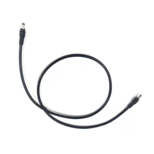 2.1 x 5.5 mm Dc Samen-zu-Samen-Verlängerungskabel 22 Awg Samen-zu-Samen Gleichstrom-Verlängerungskabel 5.5 mm x 2.1 mm