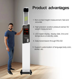 <span class=keywords><strong>Báscula</strong></span> de Peso Digital con Estadímetro de Altura de Materiales Nuevos para Uso Médico HW-900C, <span class=keywords><strong>Báscula</strong></span> de <span class=keywords><strong>Bioimpedancia</strong></span> con IMC y RS232 - Product Image 5