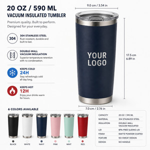 Custom Logo 20oz Vacuum <b>Insulated</b> Tumbler Stainless Steel Slim Travel <b>Mug</b> With Straw Reusable Coffee Cup For Hot Cold Drinks - Product Image 4