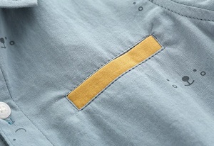 T-shirt pour garçon à manches courtes en coton biologique uni imprimé sur toute la surface, été, Chine, Ali Express, meilleur prix - Product Image 5