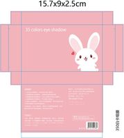Nouveau prix pas cher 36 couleurs nacré mat étanche lumière maquillage ombre à paupières Palette