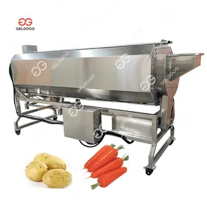 Industrial Suppliers Potato Washer Ginger Carrot Washing Machine Design Potato Washing Equipment