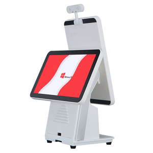Terminal POS <span class=keywords><strong>de</strong></span> Doble Pantalla <span class=keywords><strong>de</strong></span> 11.6, 15 y 17 Pulgadas con Windows 10/11 y Android 13, Pantalla Táctil <span class=keywords><strong>de</strong></span> 10/15.6 Pulgadas, CPU I5/i7, Escáner NFC para Tablet POS <span class=keywords><strong>de</strong></span> Escritorio - Product Image 2