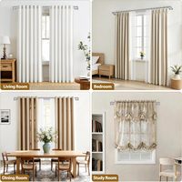 Barras de Cortina Premium para Ventanas en Ángulo, Barra de Cortina Personalizada para Ventanas en Ángulo, Barra de Cortina Grande para Ventanas en Ángulo, Proyecto de Decoración del Hogar