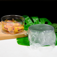 Boîtes d'emballage alimentaire en PS transparent moulé par injection personnalisées en gros, contenants pour desserts, biscuits, chocolat, gâteaux, bonbons