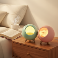 Veilleuse de bureau en ABS pour enfants Mini lampe de table décorative Usb pour chat