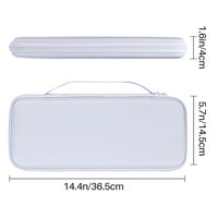 Étui de rangement rigide en EVA haute capacité, design et logo personnalisables, étui portable pour clavier en EVA (étui seul)