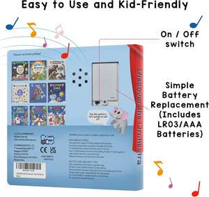 Descubre la Orquesta: 28 Sonidos de Instrumentos y Piezas Clásicas en Libros Musicales para Niños Pequeños - Product Image 5